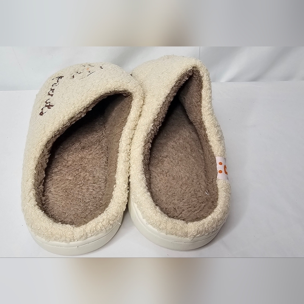 Best Friends House Slippers Plush Cat Dog - Picture 4 of 6